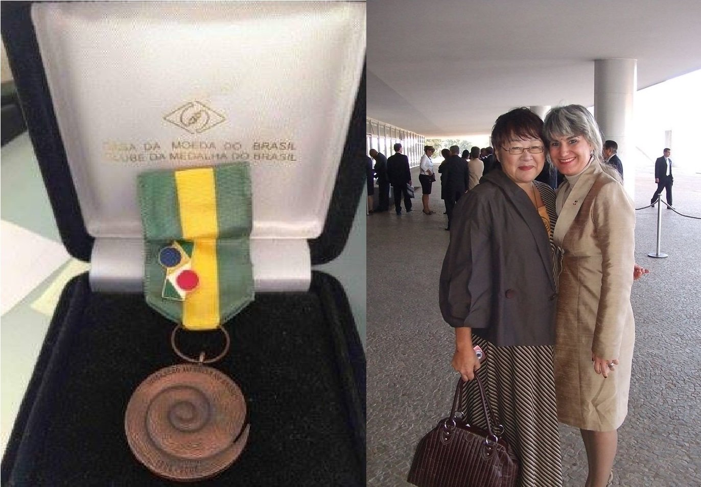 Medalha alusiva ao Centenário da  Imigração Japonesa no Brasil