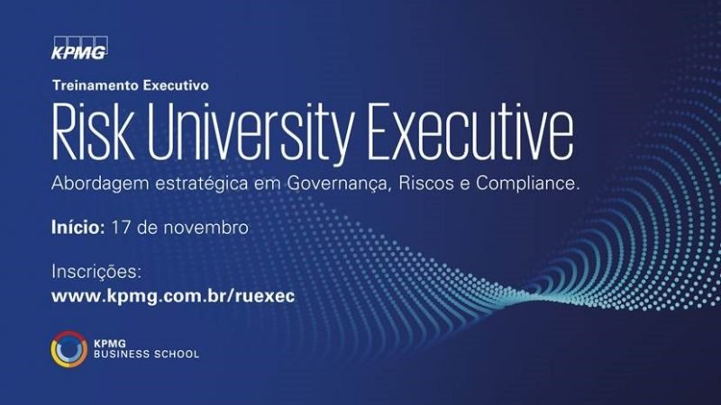 Treinamento da KPMG, com o tema “Modelos de Governança efetivamente praticados”
