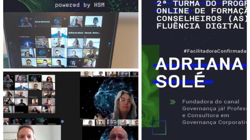 Sucesso: 2ª turma do Programa on line de Formação de Conselheiros com Fluência Digital –   Digital On Board da HSM