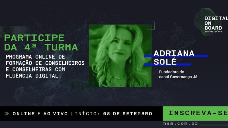 Vem aí a quarta turma do Digital on Board; saiba como se inscrever!