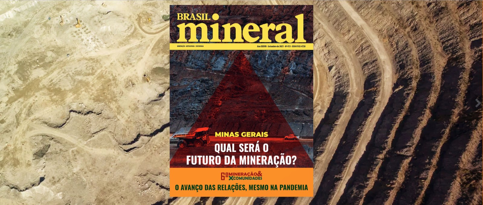 Reportagem na revista Brasil Mineral
