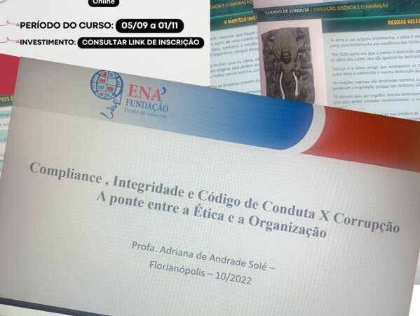 Missão cumprida: Maratona de Compliance, Integridade, Código de Conduta x corrupção na Governança Pública