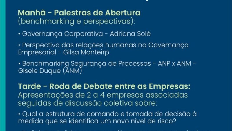 Workshop Riscos Operacionais – Governança e Liderança na Gestão de Riscos Operacionais