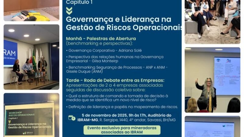 IBRAM promove Workshop de Riscos Operacionais