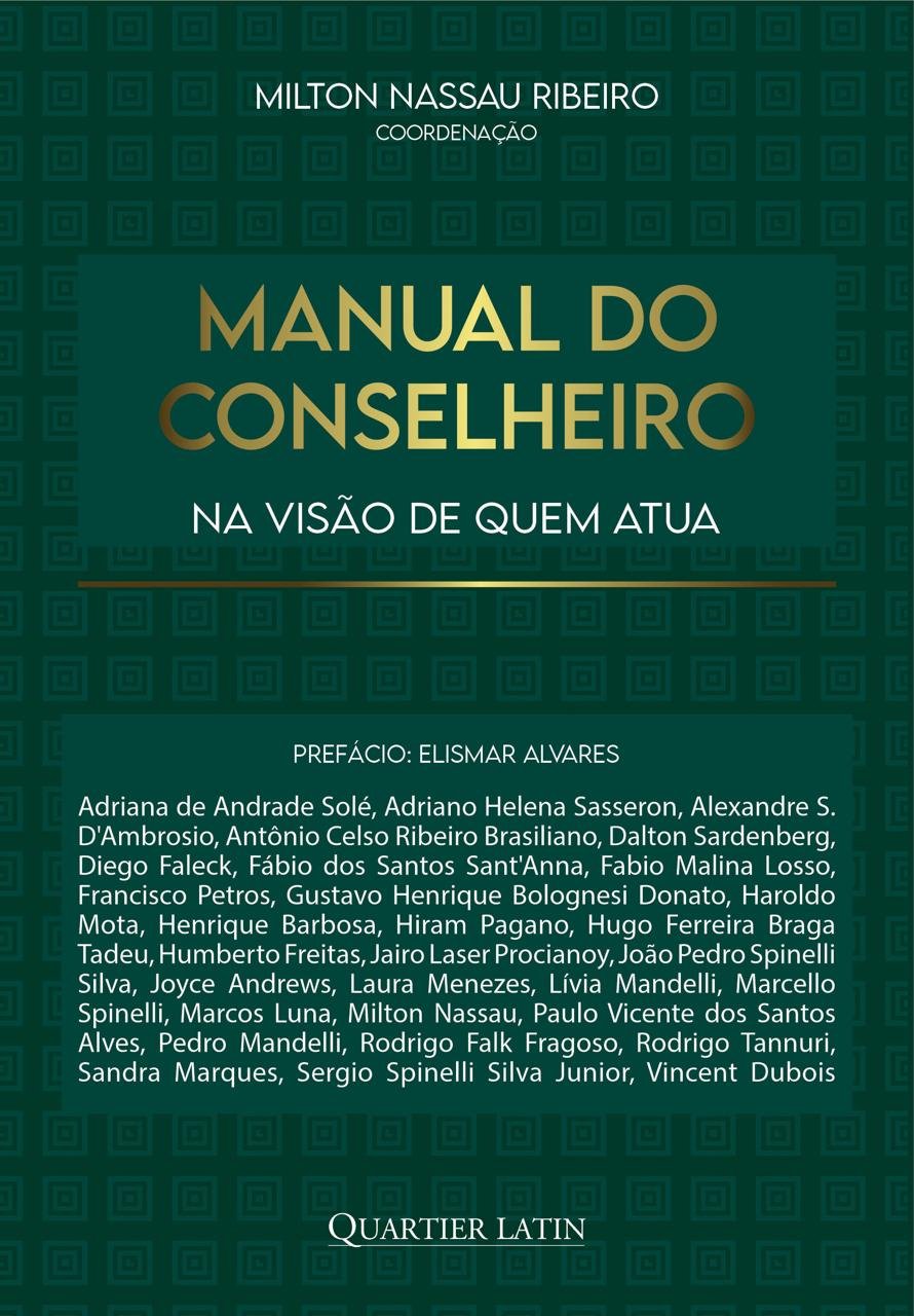 Livro “Manual do Conselheiro: Na Visão de Quem Atua”