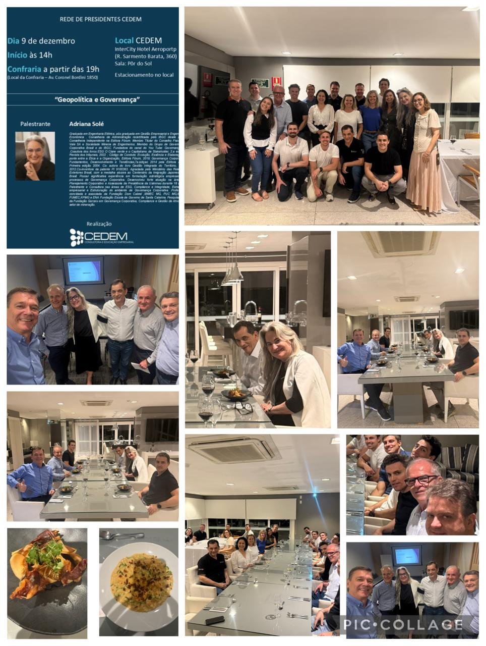 PORTO ALEGRE / CEDEM – Encontro de Presidentes, Confraria e Confraternização Jornada C-Level