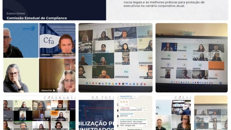 Debate sobre deveres fiduciários e responsabilização de administradores reúne Comissão de Compliance da OAB/MG