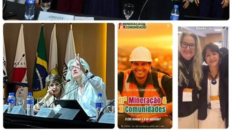 Um privilégio dividir o palco no 11º Mineração & Comunidades para discutir o futuro do ESG
