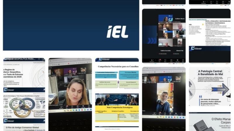 A nova fronteira da Governança: o avanço nacional do Programa IEL/FIEMG em parceria com SESI e SENAI